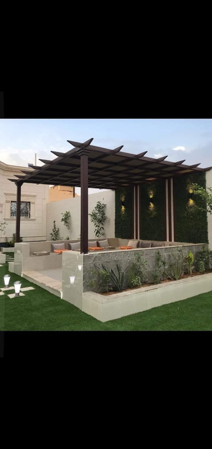 برجولات خشبية وحديدية — عروض أسعار مبدئية